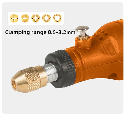 Mini Rotary Tool USB Engraver – Rechargeable Cordless Grinder Drill for DIY Carving, Polishing & Crafts