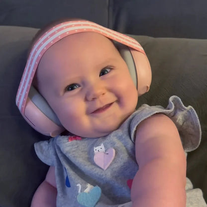 Cache-oreilles réducteurs de bruit pour bébé – Casque de protection auditive réglable pour nourrissons et tout-petits, sommeil, voyage et événements bruyants