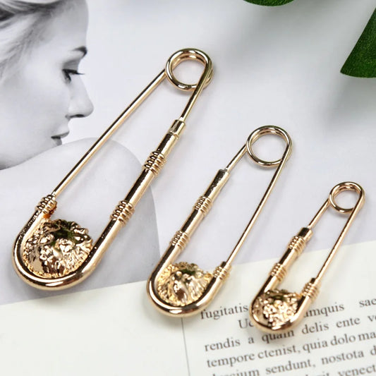Broche Imperdible Vintage – Pin Decorativo Retro para Chaquetas, Suéteres, Vestidos y Accesorios DIY