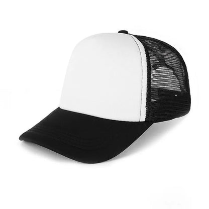 Gorra Trucker de Malla de 5 Paneles con Logotipo Personalizado – Gorra de Béisbol Ajustable para Hombres y Mujeres, Equipos Deportivos y Uso al Aire Libre en Verano