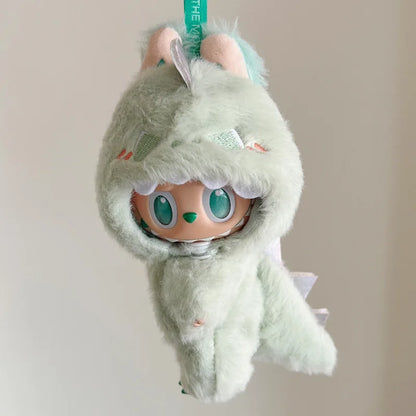 Labubu Doll Clothes Set – 17cm Dinosaur Outfit Accessories for V1 & V3 Figures