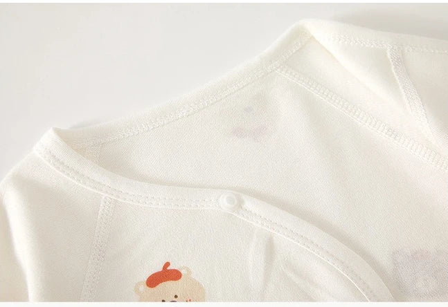 AYNIGIELL Mono de bebé recién nacido – Pelele suave de cuatro estaciones para bebés y niñas (0-6 meses)