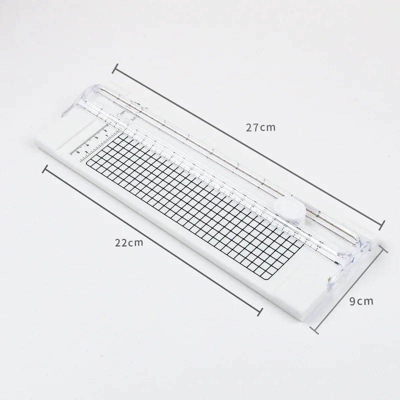 Massicot A4 de précision – Coupe-papier pour loisirs créatifs, cartes, photos, scrapbooking et projets de bureau