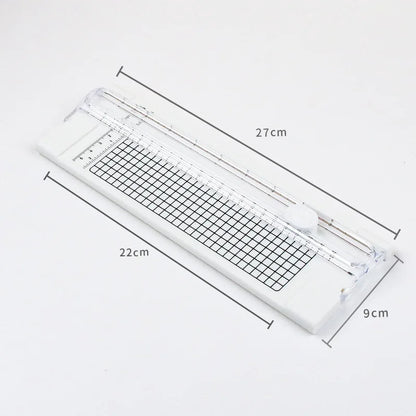 Massicot A4 de précision – Coupe-papier pour loisirs créatifs, cartes, photos, scrapbooking et projets de bureau