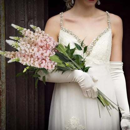 5 flores artificiales de jacinto – Tallos florales de imitación de ratán para decoración de sala de estar, celebraciones de boda, paredes de jardín, cajas de regalo y accesorios de bricolaje