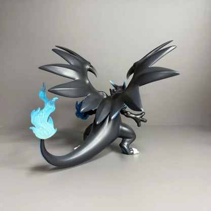 Mega Charizard X Pokémon Action Figure – PVC Collectible Display Statue for Anime Fans, Desk Décor & Gift Collection