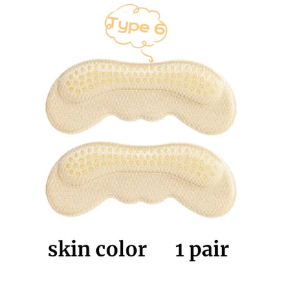 2PCS Invisible Silicone Gel Heel Pads – Adhesive Back Heel Protector Patches for Shoes, Cushioned Foot Care & Comfort Inserts
