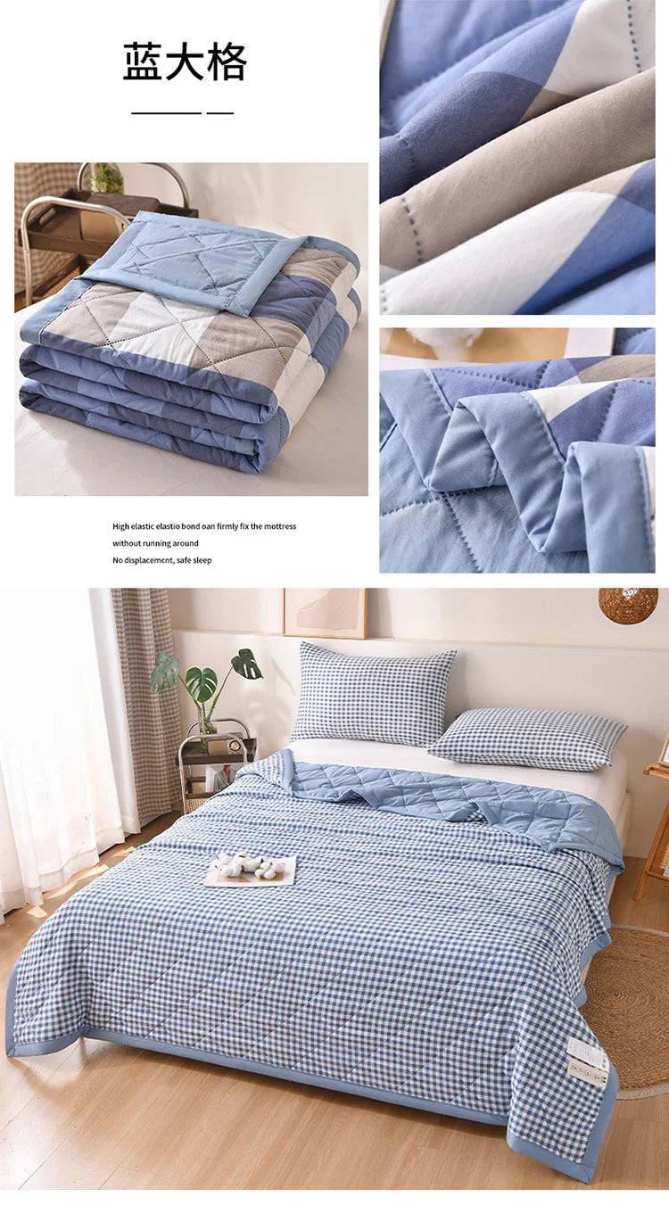 Edredón Ligero de Verano – Suave Manta Acolchada para Todas las Estaciones para Ropa de Cama Transpirable