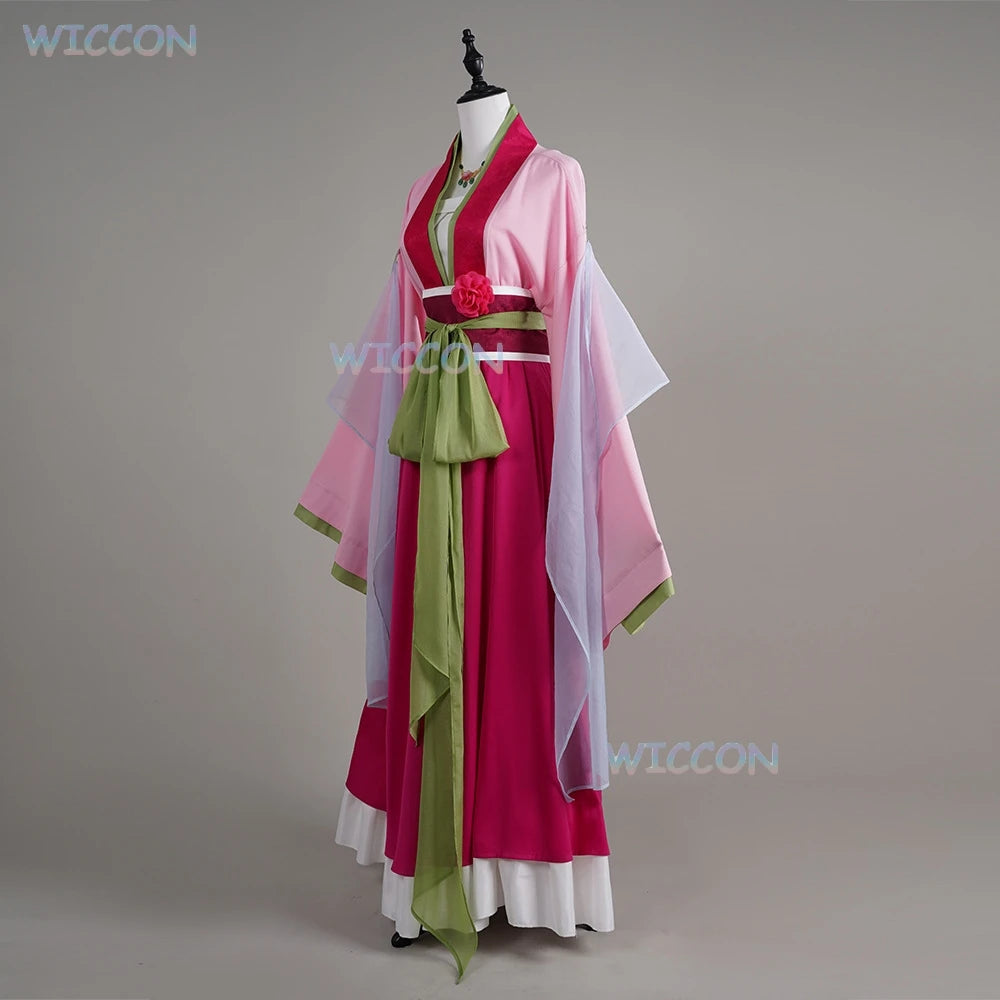 Maomao Cosplay Costume – Green Dress (The Apothecary Diaries Anime Outfit, Halloween/Party Set)