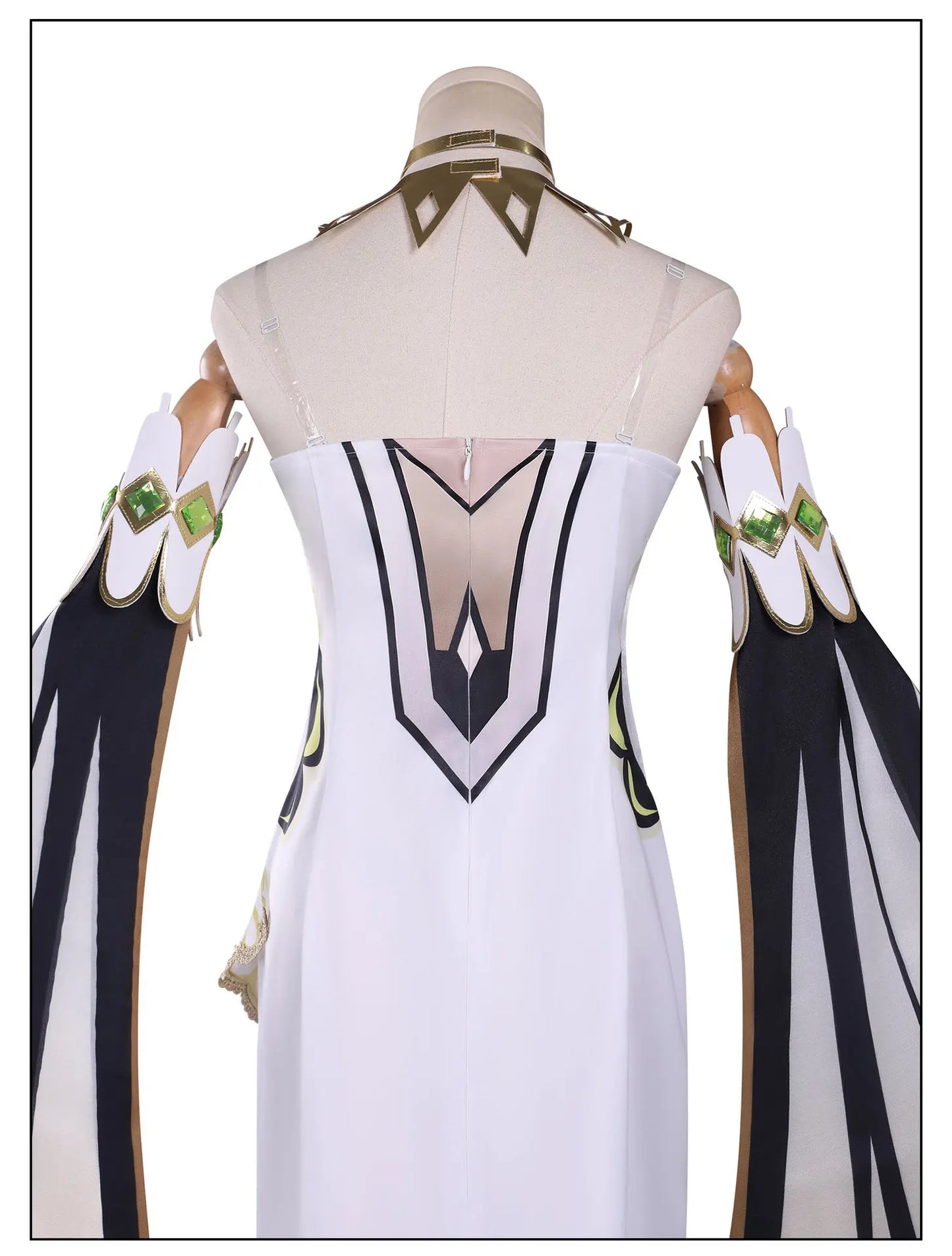 C.C. Cosplay Costume – Code Geass Black Lace Butterfly Long Dress Set with Wig (Anime Roleplay Outfit)