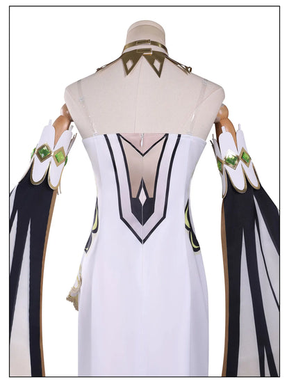 C.C. Cosplay Costume – Code Geass Black Lace Butterfly Long Dress Set with Wig (Anime Roleplay Outfit)