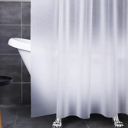 Doublure de rideau de douche imperméable en PEVA – Rideau de bain translucide à grain de soie pour salle de bain