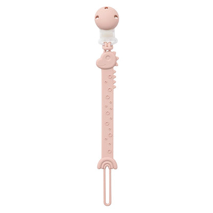 Clip de Chupete de Silicona sin BPA – Sujetachupetes de Una Sola Pieza para Bebés Niños y Niñas de 3+ Meses, Accesorio Seguro para Bebés