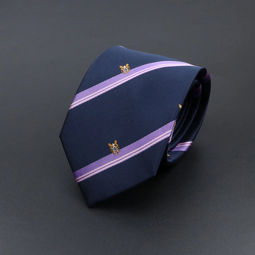 Corbata de hombre de fantasía con perro de dibujos animados, Paisley, rayas y lunares para negocios y bodas