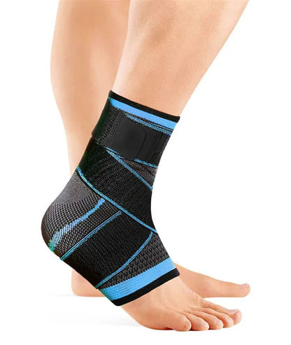 Tobillera de soporte ajustable – Correa de nailon de compresión para proteger el tobillo en running, fútbol, baloncesto, gimnasio y entrenamiento deportivo
