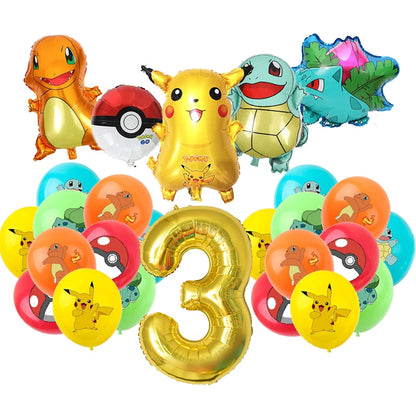Pokémon Birthday Gift Bags – Pikachu Candy Loot Bags for Party Decorations, Goody Bags & Fillers Supplies