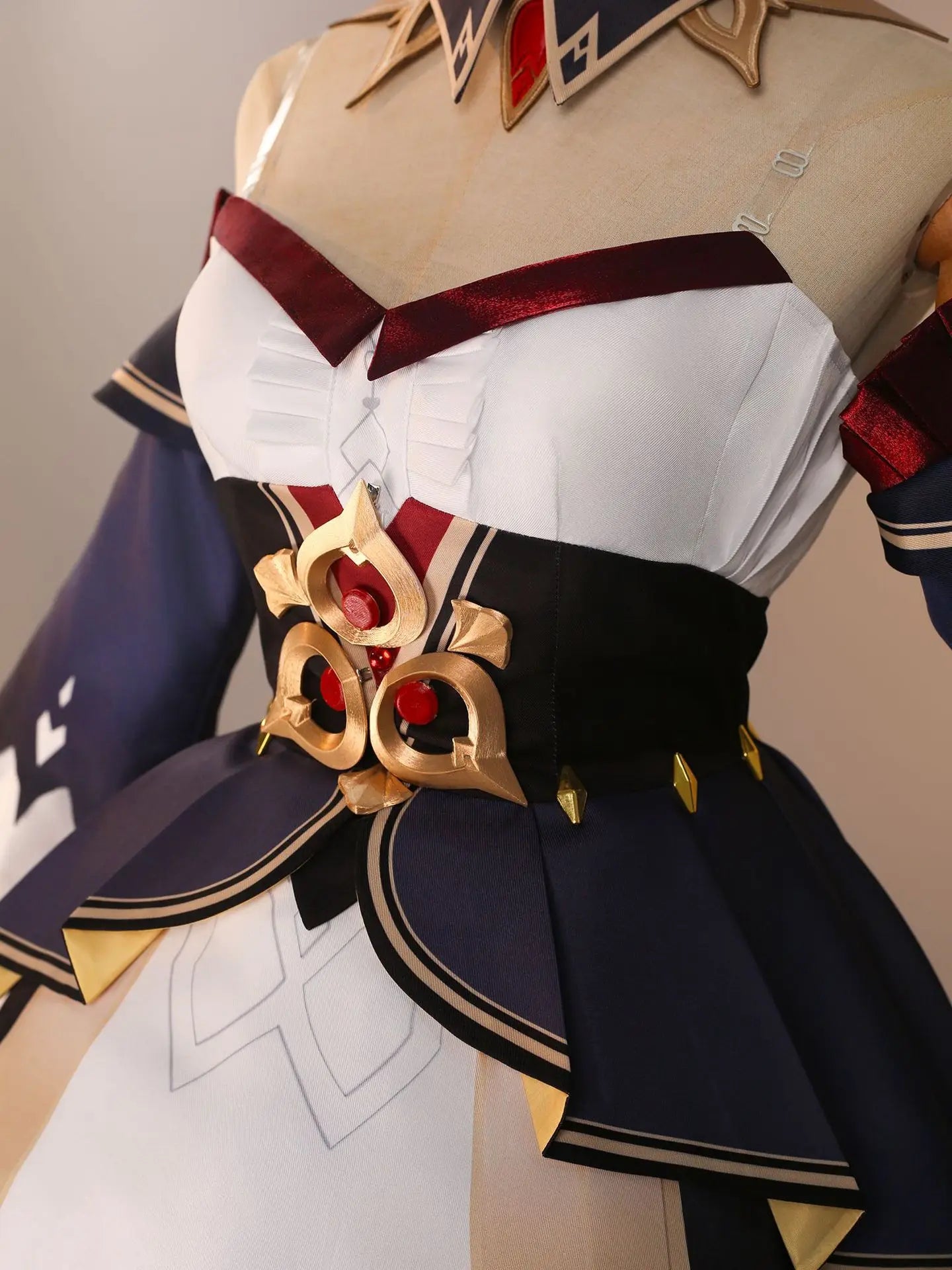 Sandrone Cosplay Costume – Genshin Impact Uniform Set with Wig | Carnival & Masquerade Outfit for Women