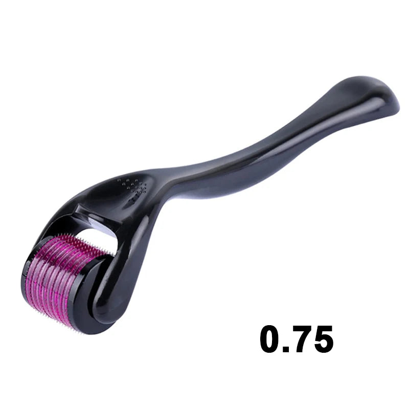 DRS 540 Titanium Derma Roller – Microneedle Roller for Facial & Body Skincare, Beard & Scalp Care, MTS Micro Needle Treatment Tool