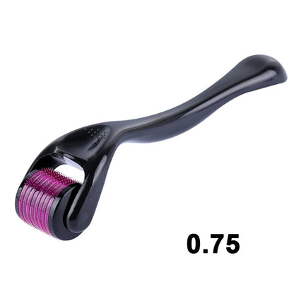 DRS 540 Titanium Derma Roller – Microneedle Roller for Facial & Body Skincare, Beard & Scalp Care, MTS Micro Needle Treatment Tool