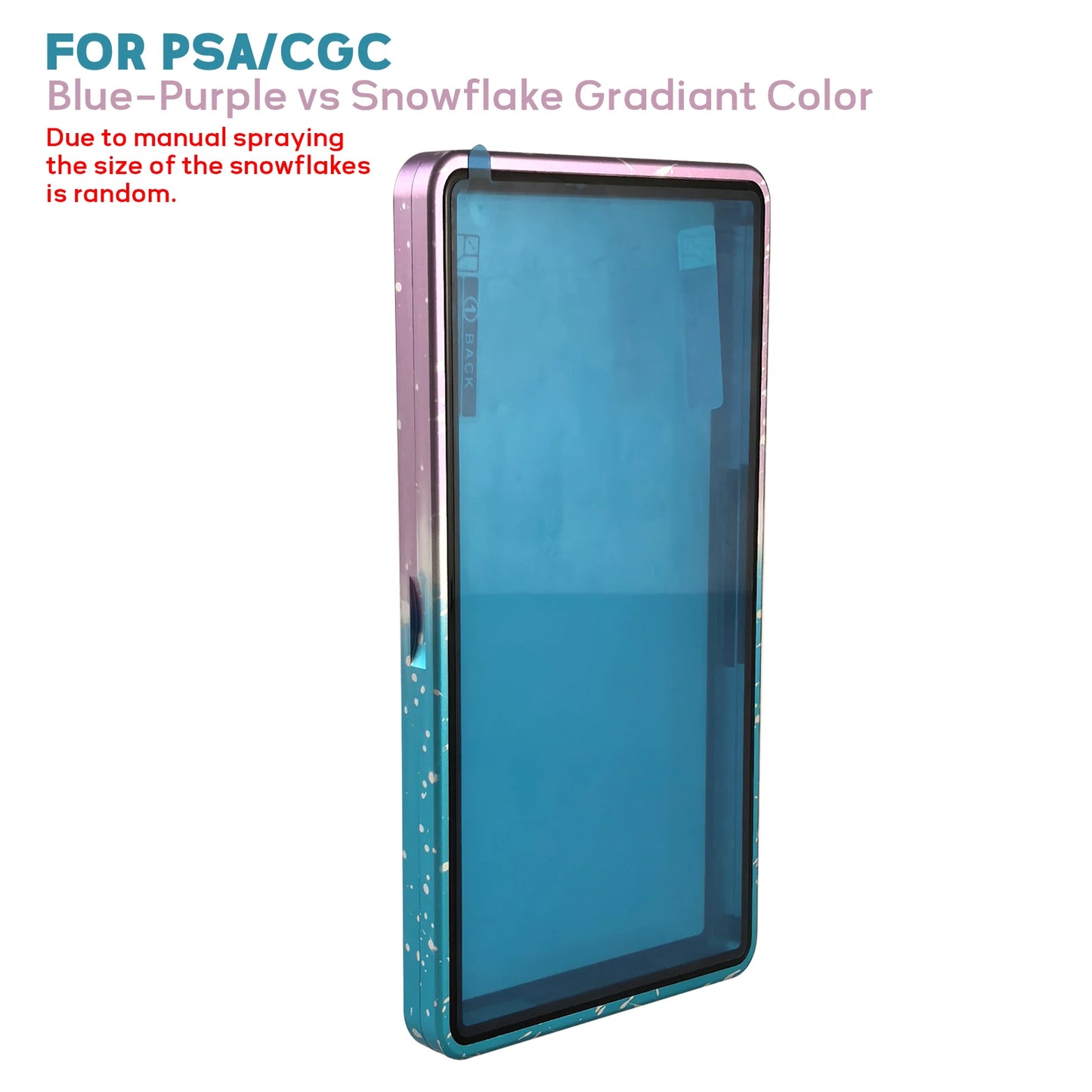 Aluminum Alloy Graded Card Protector Case for PSA, CGC & BGS Slabs | UV Resistant Magnetic Display