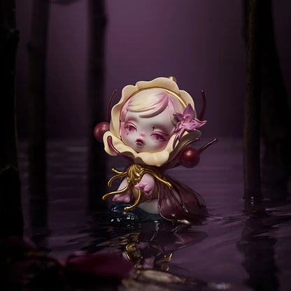 POPMART SKULLPANDA Petals in Four Acts Series Blind Box – Kawaii Anime Collectible Action Figure Mystery Box, Surprise Toy Gift