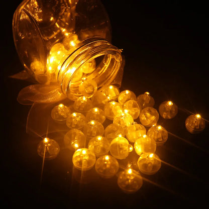Mini luces LED para globos – Pequeñas luces redondas para globos, bodas, Navidad y decoraciones para fiestas