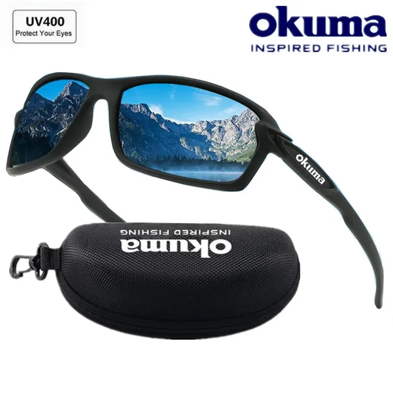 Okuma Polarized Sunglasses – UV400 Protective Outdoor Eyewear for Men & Women, Hunting, Fishing, Driving, Cycling, Travel & Climbing