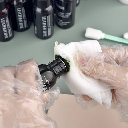 Pigmento para reparación de cuero de 30 ml – Restaurador de color y tinte para cuero curtido vegetal, zapatos, bolsos, muebles y manualidades de cuero.