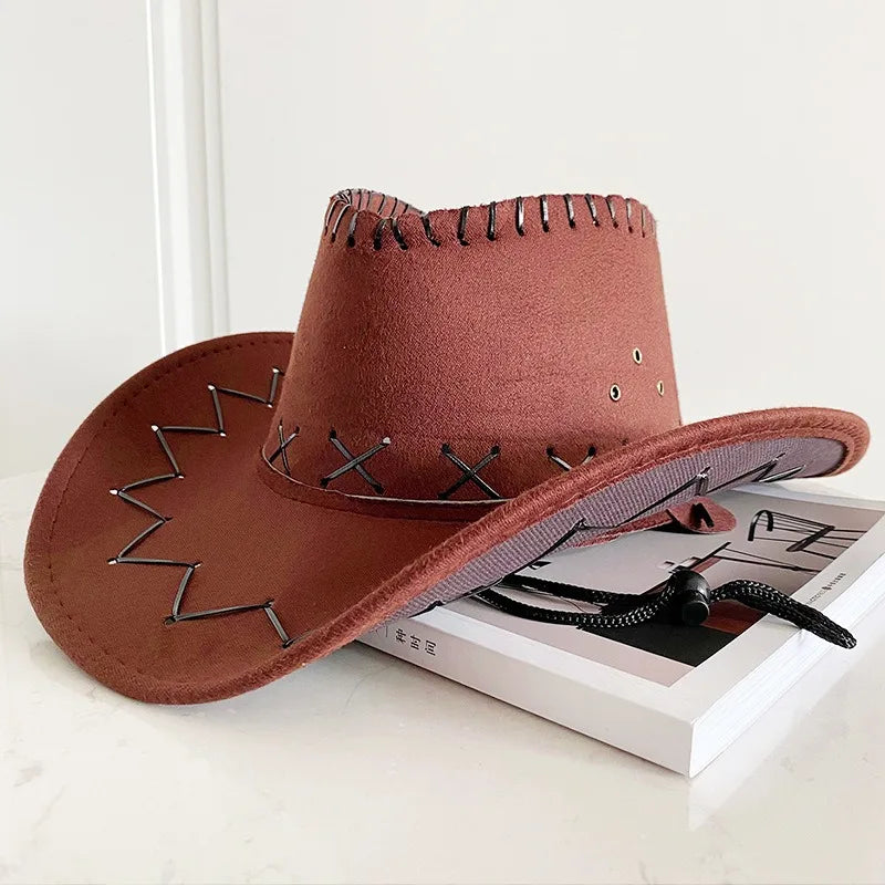 Bride Cowgirl Cowboy Hat – White Western Hat for Bachelorette Parties, Weddings & Bridal Showers