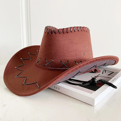 Bride Cowgirl Cowboy Hat – White Western Hat for Bachelorette Parties, Weddings & Bridal Showers