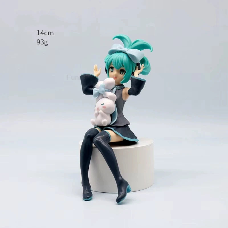 Hatsune Miku Anime Figure – Wedding Dress & Swimsuit Vocaloid PVC Action Figure Collectible Model Toy for Girls Gift