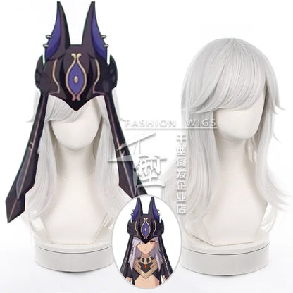 Genshin Impact Cyno Cosplay Costume – Men’s Combat Uniform Full Set with Hat for Halloween & Roleplay Anime Outfit