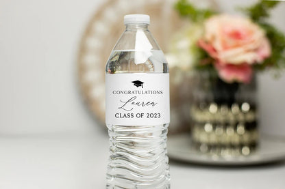 Personalized Wedding Water Bottle Labels – Custom Thank You Stickers for Bridal Shower, Birthday Party & Wedding Welcome Gifts | Event Decor