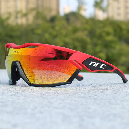 NRC X2 Pride Cycling Glasses – Men's & Women's MTB Sports Sunglasses for Mountain Biking, Bicycle Riding & Outdoor Activities