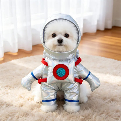 Funny Halloween Pet Transformation Costume – Cute Costume Outfit for Small Dogs & Cats, Creative Pet Clothing for Halloween Parties & Dress-Up