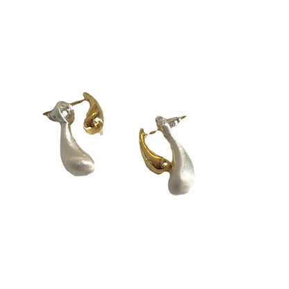 XIYANIKE French Waterdrop Ear Stud Earrings – Vintage Fashion Jewelry for Women & Girls, Elegant Drop Earrings for New Year, Party, Valentine’s Day Gifts & Special Occasions