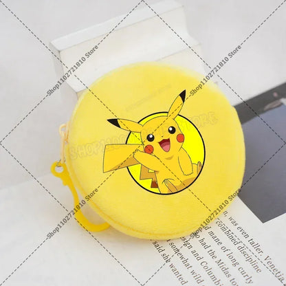 Pokémon Coin Purse – Pikachu, Eevee & Charizard Mini Zipper Wallet