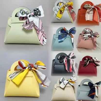 20PCS Bolsas de Regalo de Cuero con Cinta de Lazo – Mini Bolsos para Recuerdos de Bodas, Navidad, Dulces, Regalos y Empaque de Lujo para Fiestas