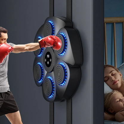 Máquina de Boxeo Musical Inteligente – Entrenador Interactivo de Boxeo de Pared para Adultos y Niños, Fitness en Casa, Entrenamiento de Reacción y Ejercicios