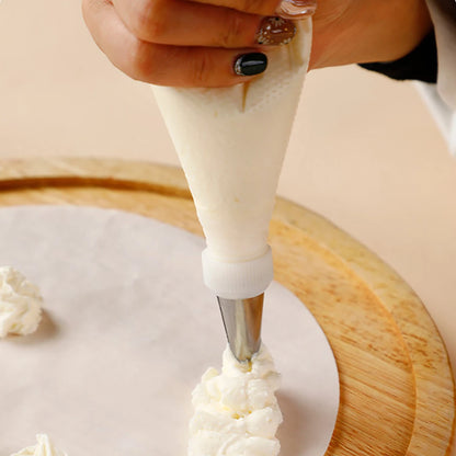 Sacs à Douille Jetables Épais (100 pièces) – Sacs de Glaçage pour la Décoration de Gâteaux, Manches à Crème Pâtissière, Fournitures de Pâtisserie pour Cupcakes, Desserts et Outils de Décoration
