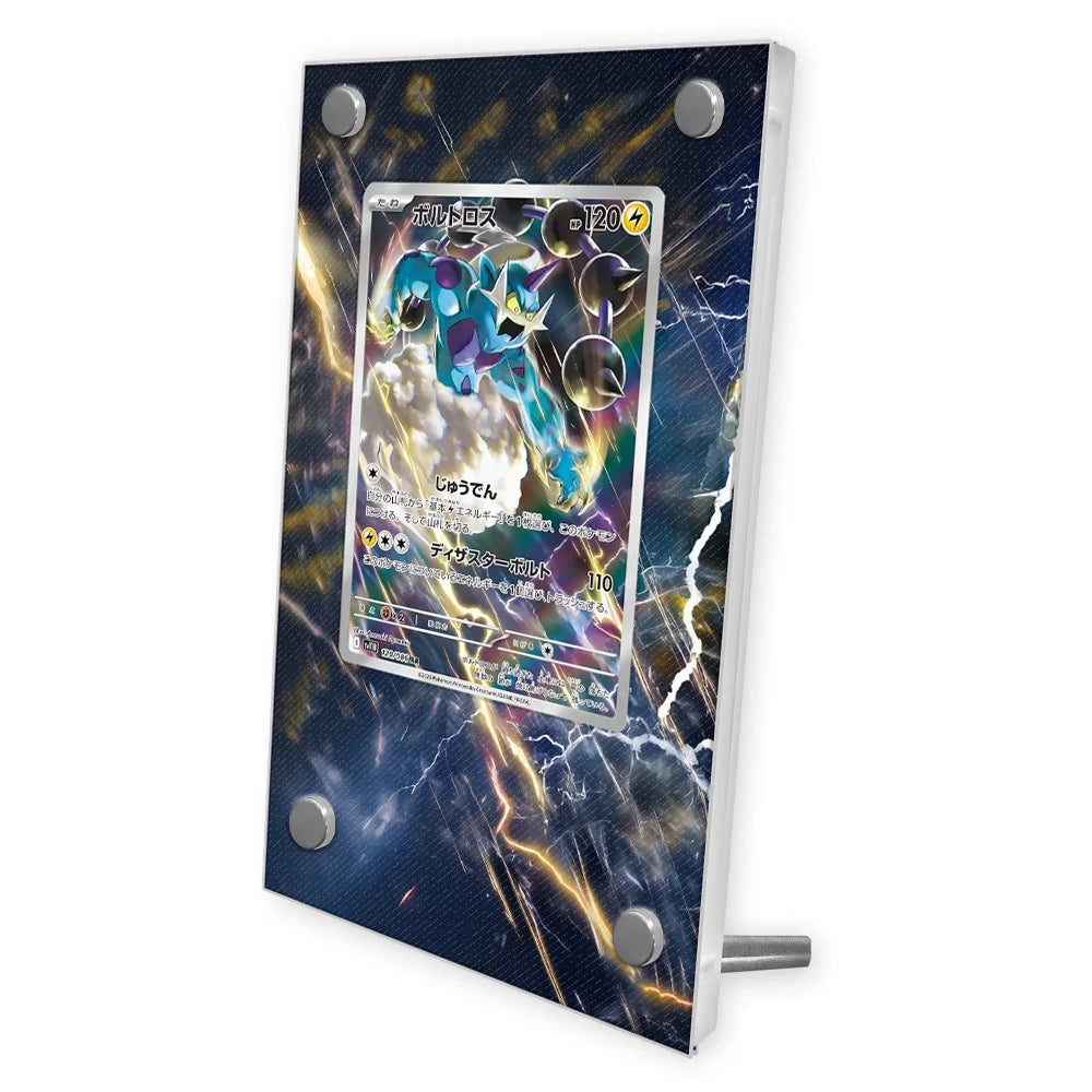 Présentoir en acrylique pour cartes Pokémon – Ronflex, Évoli, Mewtwo, Bulbizarre, Psykokwak et support de protection de style brique pour figurines