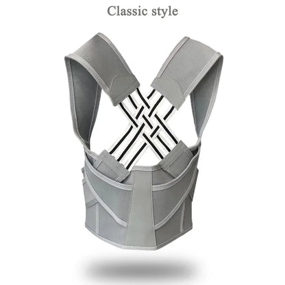 Ceinture correctrice de posture réglable – Soutien d'épaule respirant pour femmes, étudiants et enfants, soutien d'alignement du dos