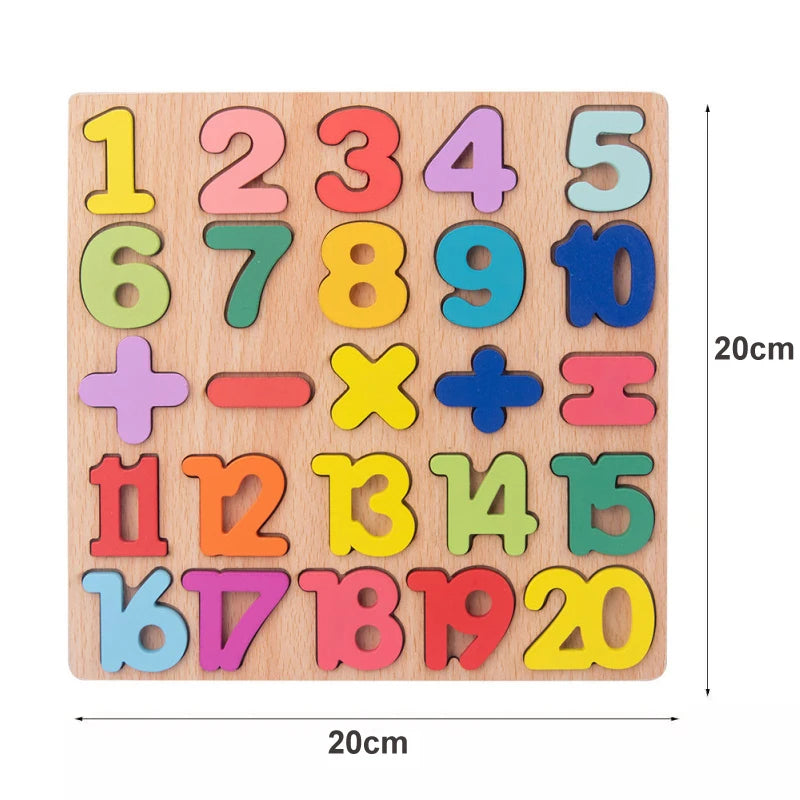 Jouet de puzzle en bois Montessori pour bébé – Jeu d'apprentissage éducatif pour les tout-petits de 1 à 3 ans, activité de développement cérébral d'association de formes pour enfants, cadeau d'anniversaire et jouet d'apprentissage précoce