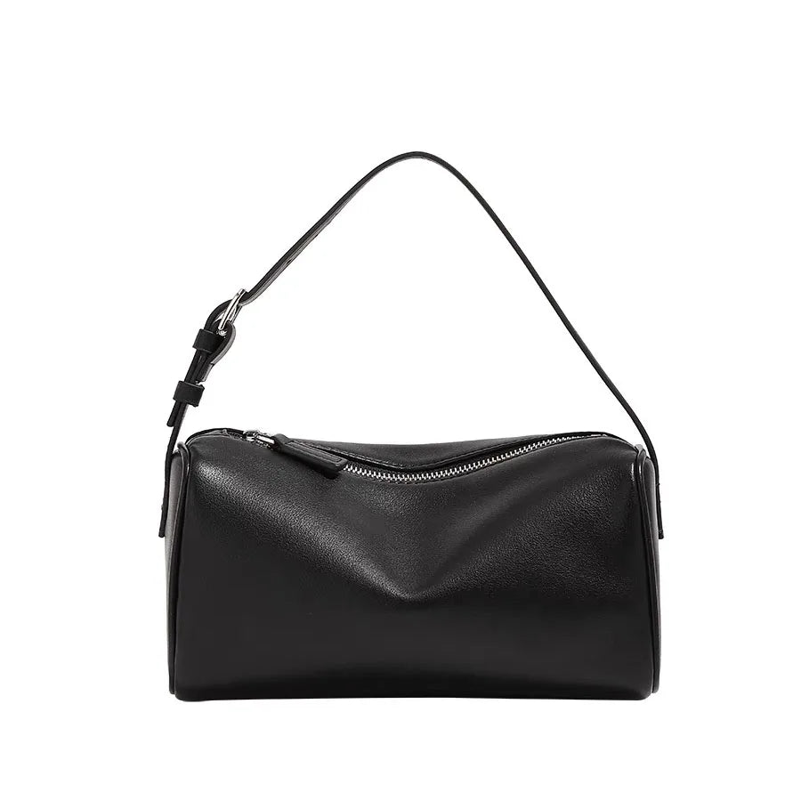 Bolso bandolera retro de cuero dividido de los 90 para mujer – Mini bolso de hombro de lujo 2026, bolso de moda de gamuza de piel de vaca suave con correa de un solo hombro para estilo casual y vintage