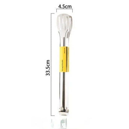 Pinzas de Cocina de Acero Inoxidable – Pinzas Resistentes al Calor para Servir, BBQ, Pan y Ensaladas