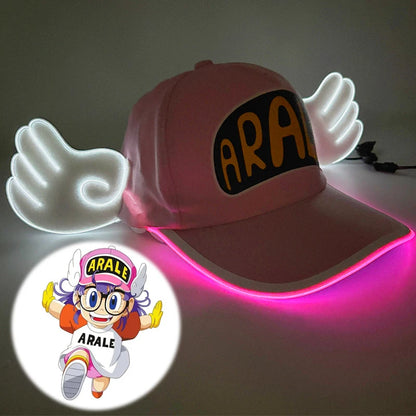 LED Light-Up Baseball Cap – Flashing Glow Hat for Raves, Festivals, Parties & Club Wear
