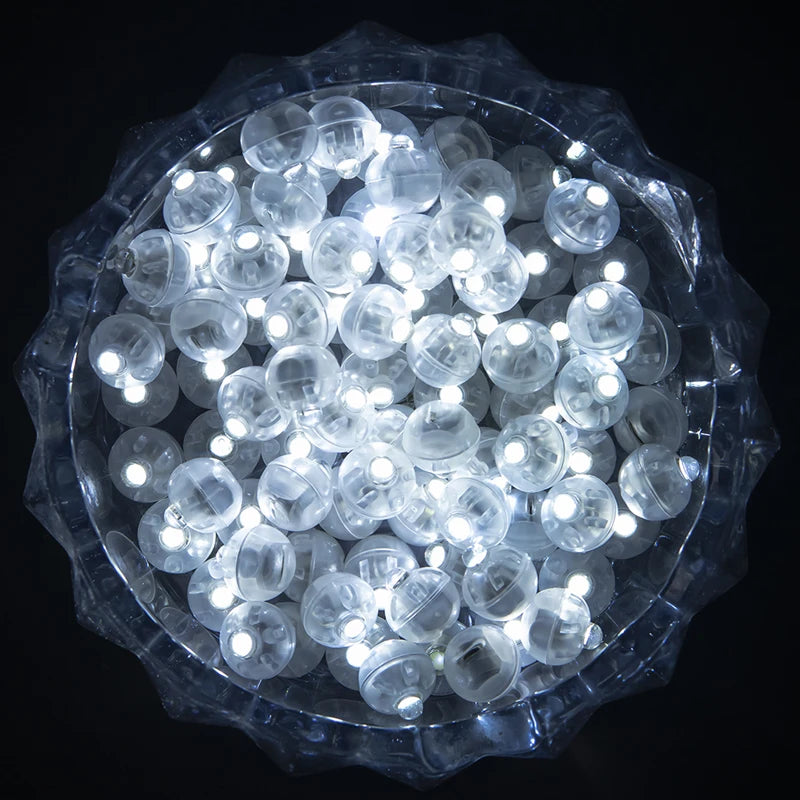 Mini luces LED para globos – Pequeñas luces redondas para globos, bodas, Navidad y decoraciones para fiestas