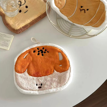Serviette absorbante douce Kawaii – Joli chiffon de nettoyage pour la cuisine et la salle de bain, pour usage domestique