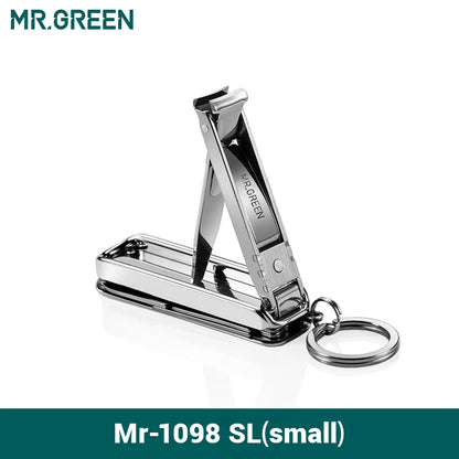 MR.GREEN Cortaúñas multifunción 6 en 1 de acero inoxidable – Lima de uñas, tijeras, abridor de botellas y herramienta de aseo