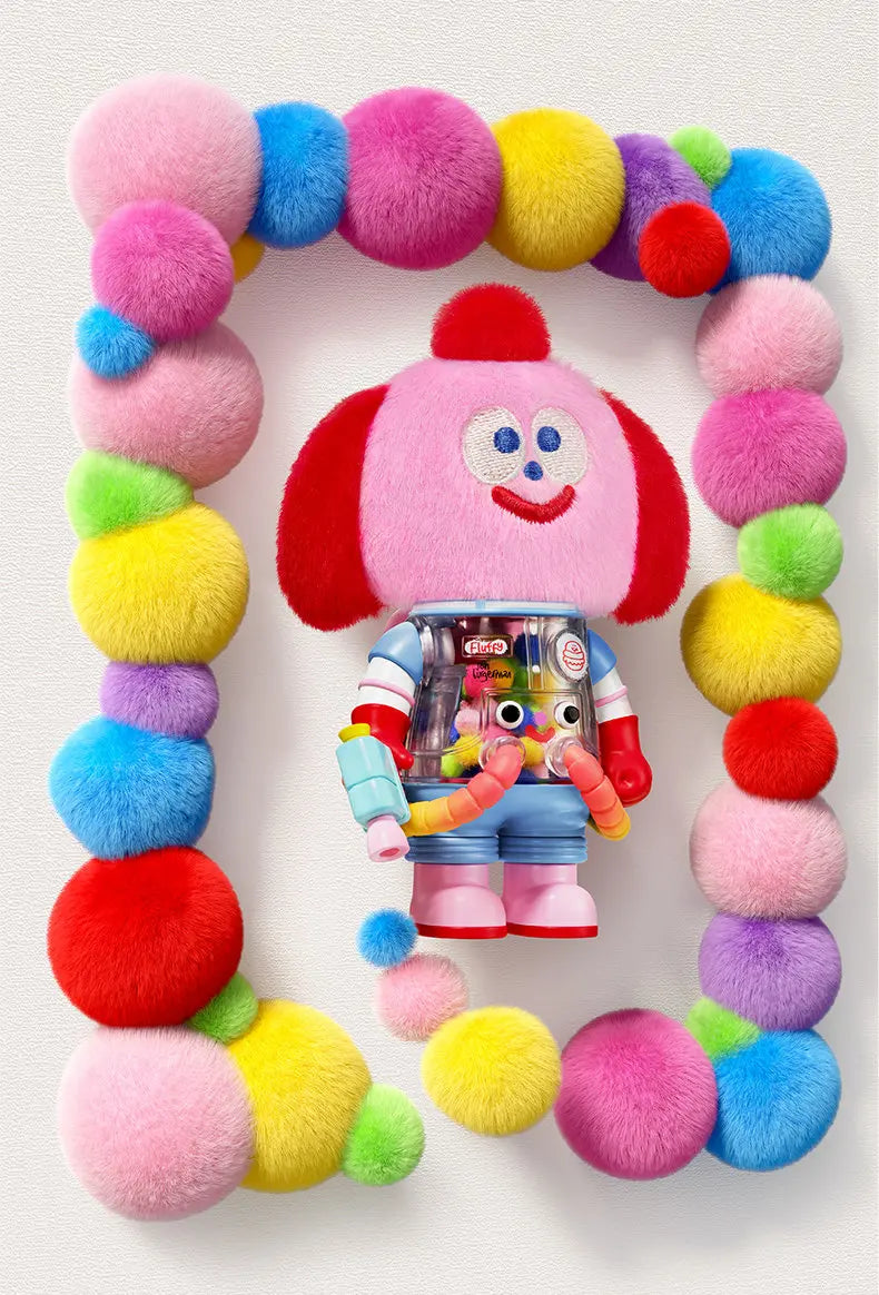 POP MART MEGA Space Molly 100% – Série 4e anniversaire – Boîte Mystère Figurines de Collection
